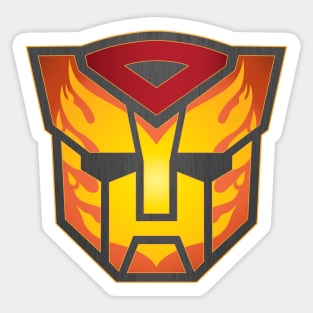 Transformers Hot Rod / Rodimus Prime G1 Autobot Logo Symbol Sticker